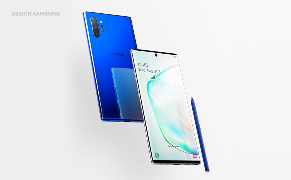 Samsung Galaxy Note10强大功能激发创意灵感