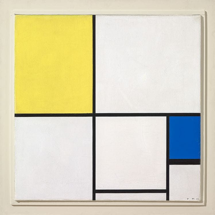 Composition with Yellow and Blue, 1932