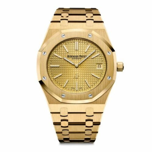 Audemars Piguet皇家橡树Royal Oak “JUMBO” Extra-Thin腕表黄金款
