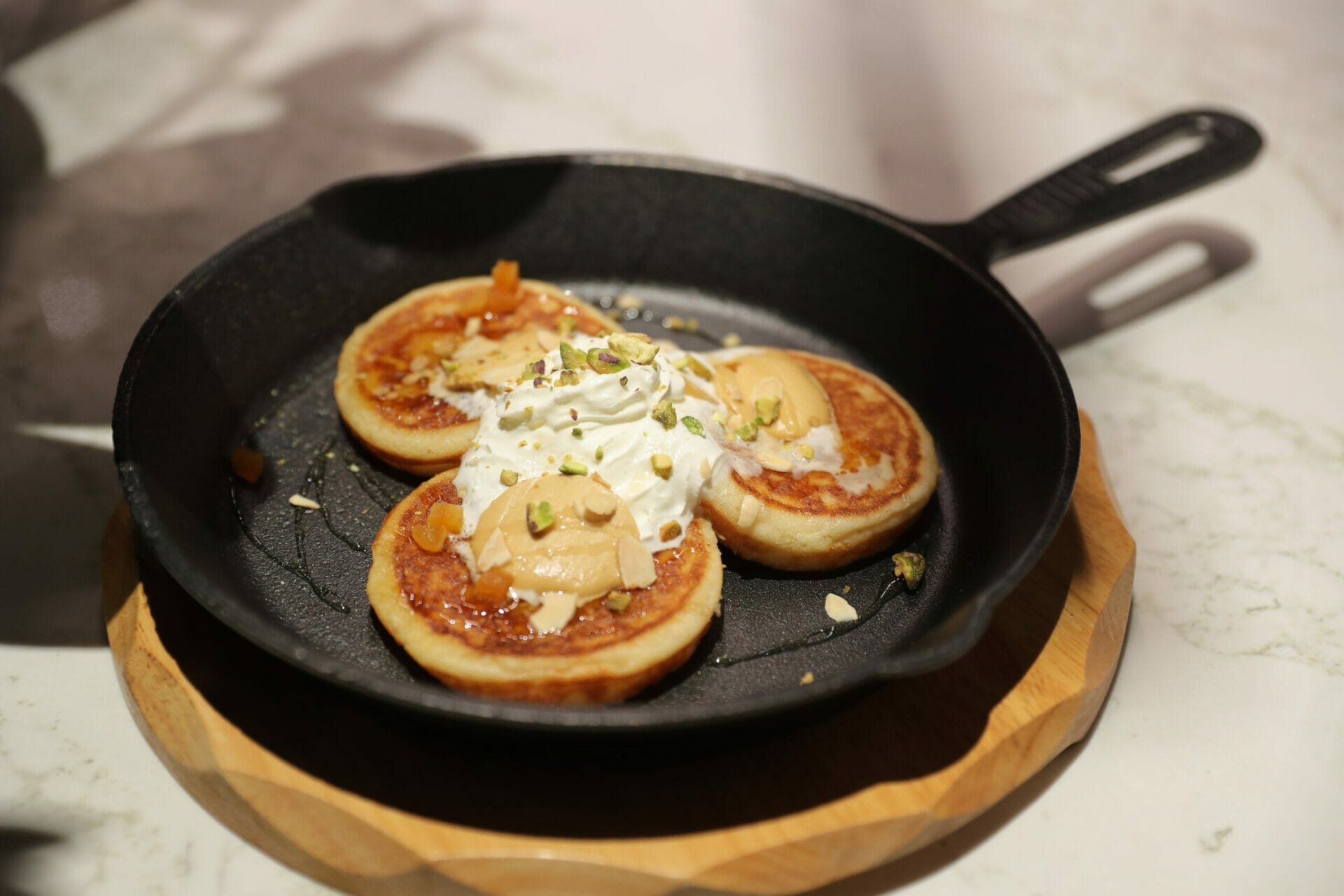 Espresso Butter on Fluffy Pancake 1