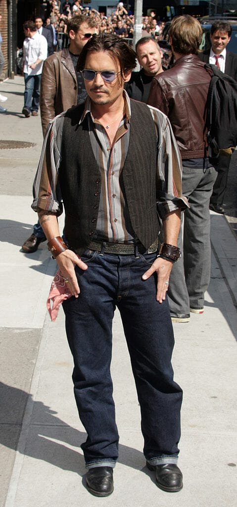 Johnny Depp Visits “Late Show With David Letterman” – June 25, 2009
