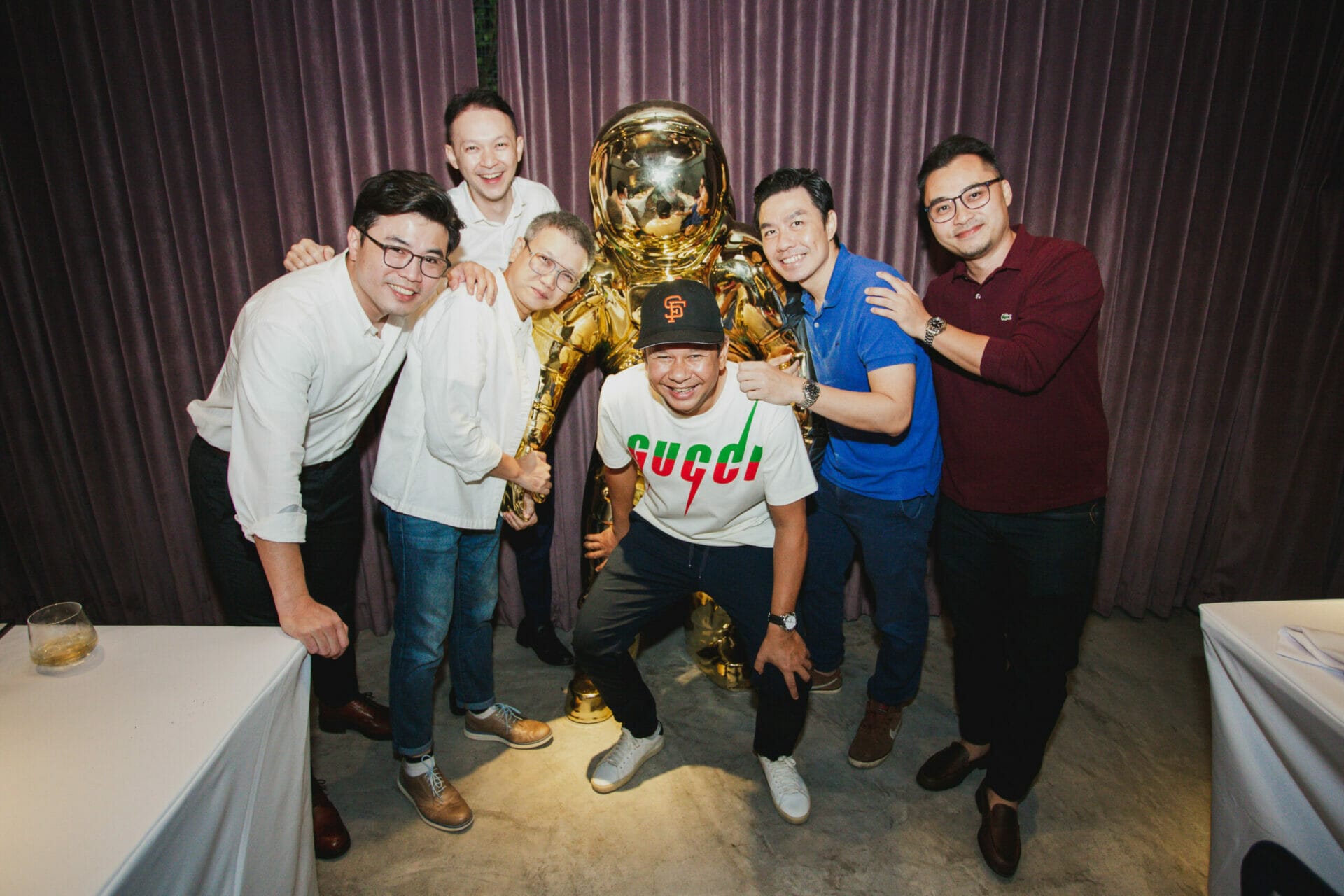 Dr. Ong Jin Khang, Mr. Yeap Yean Han, Mr. Wong Cheng Fei, Mr. Juzaili Jasmay, Mr. CK Ong & Dr. Jason Loh