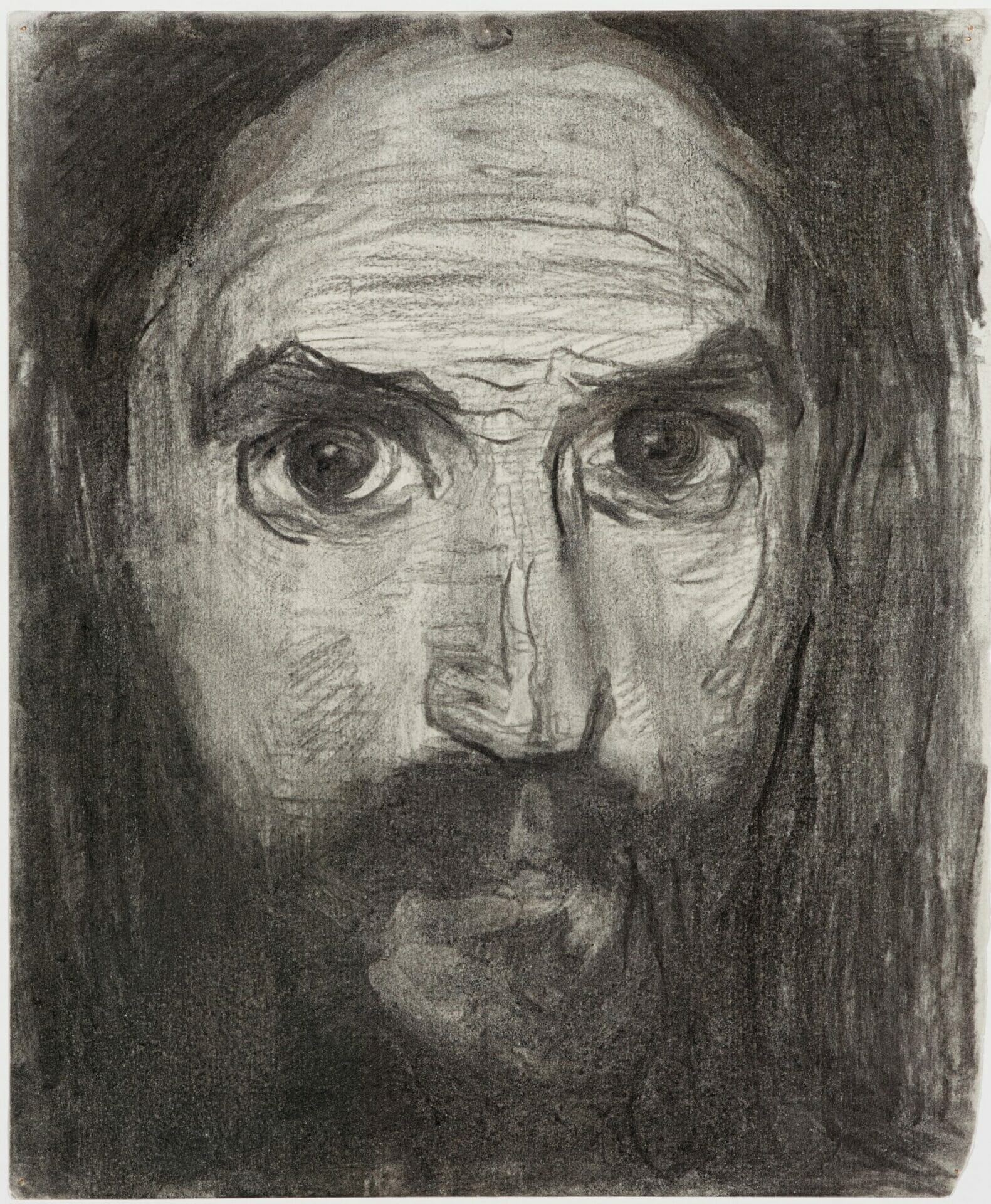 La Prairie x Foundation Beyeler – Piet Mondrian Selbstporträt [Selbsporträt, isoliertes Gesicht], 1908