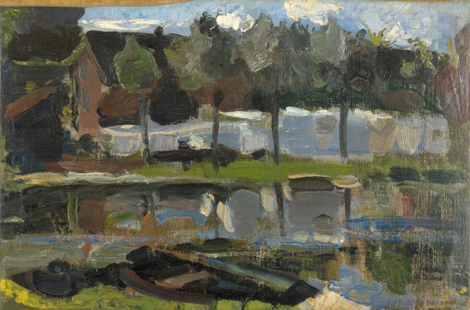 Piet Mondrian Bleicherei am Gein, 1905