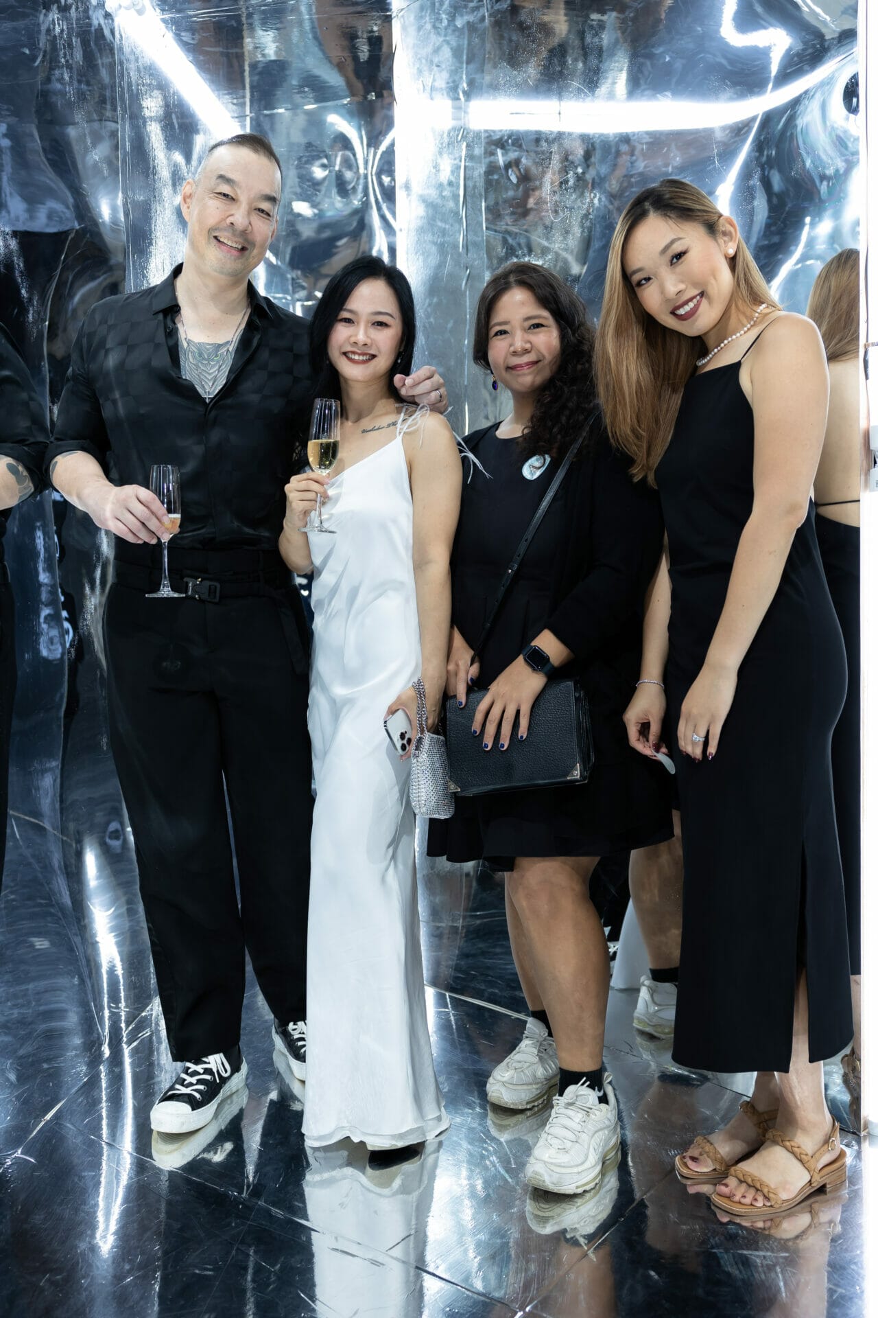 Ian Lim (CEO of Valiram) , Jojo Lim, Nina Arily, Winnie Neo