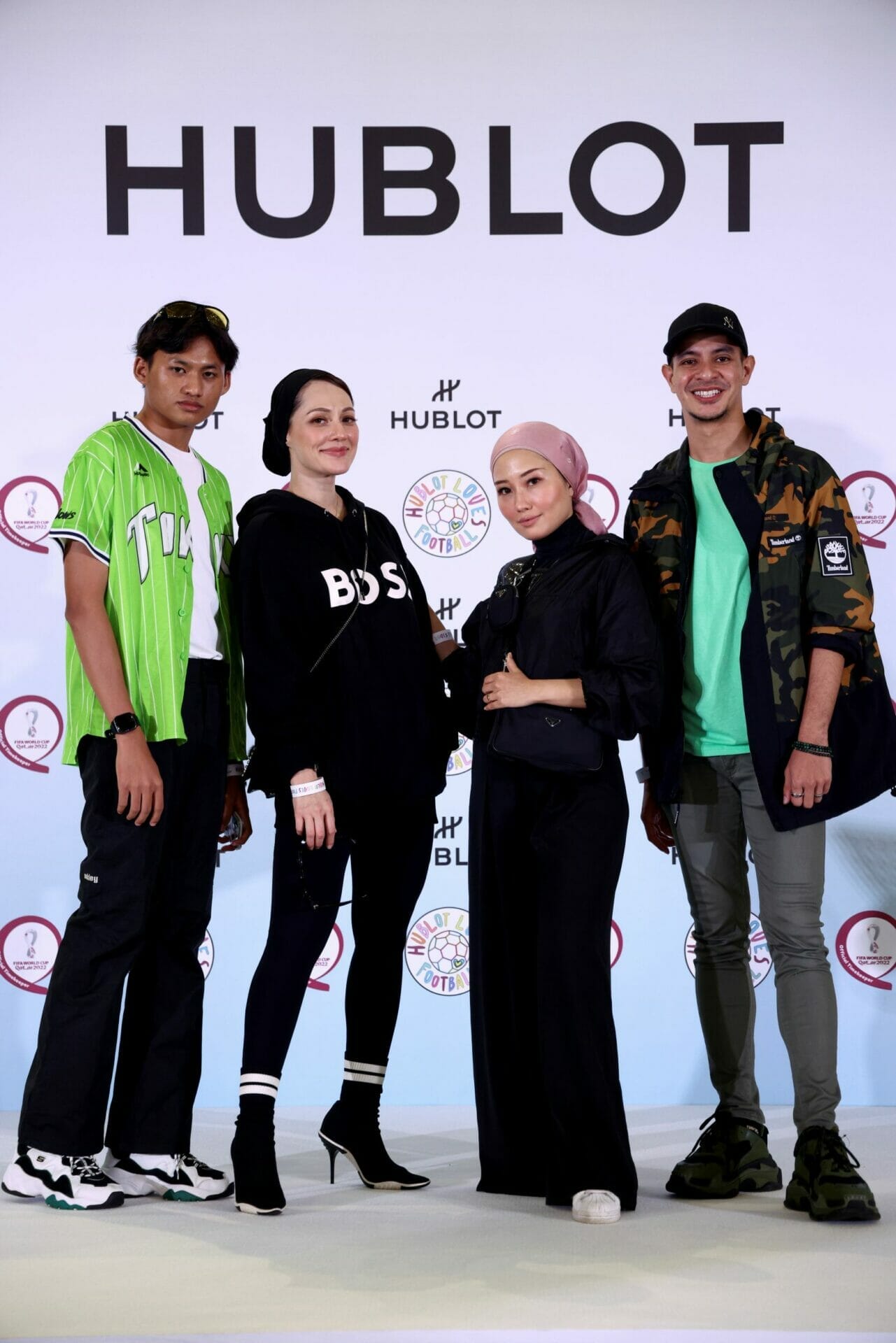 L-R Mr Merang, Ms Nadia Annuar, Ms Anum Lashes, Mr Harris Annuar