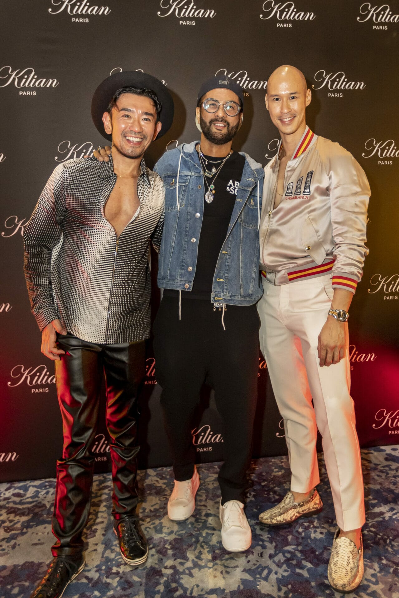 L-R Ken Lim, Bernard Chandran, Hubert