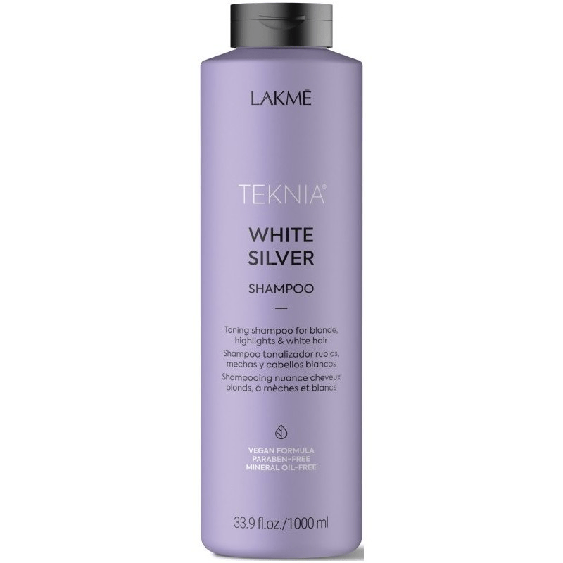 LAKME Teknia White Silver Shampoo coloured hair home care