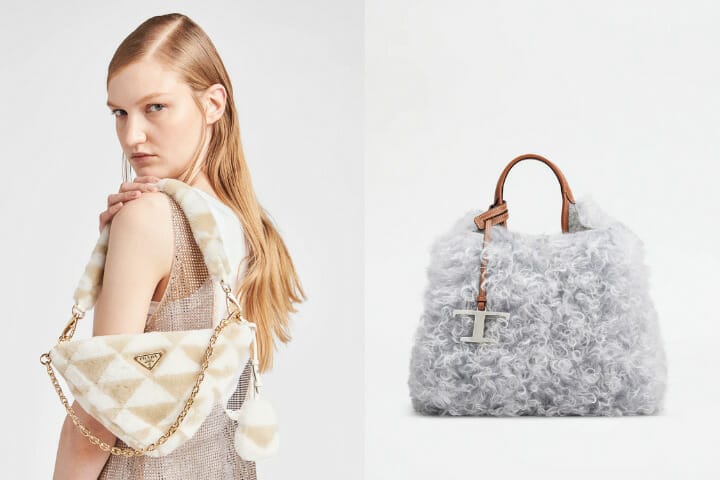 Fuzzy Handbags
