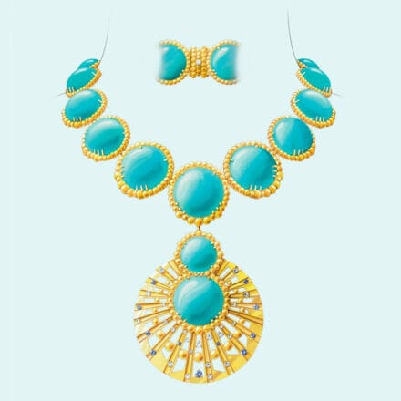 Brume de turquoise Van Cleef & Arpels Perles d’Ete Collection
