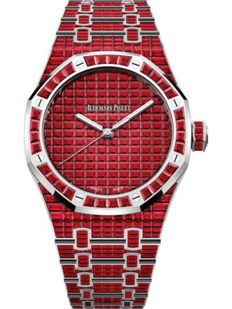 6 Red Colour Watch