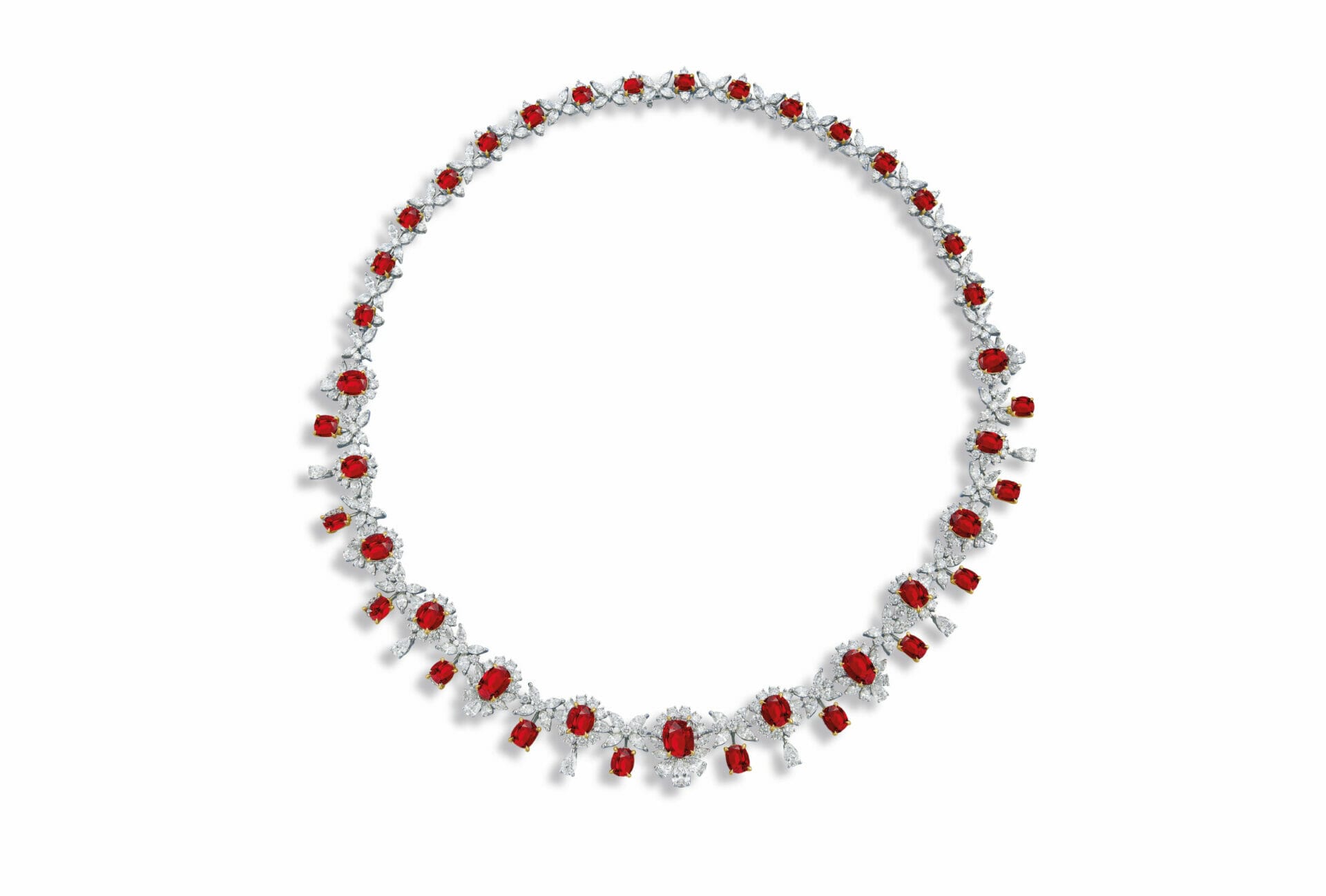 Ruby Necklace by DeGem