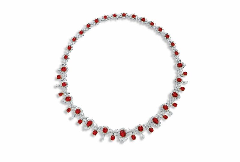 Ruby Necklace by DeGem
