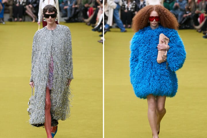 Gucci 2023 秋冬时装系列带领时尚迷跨越时空