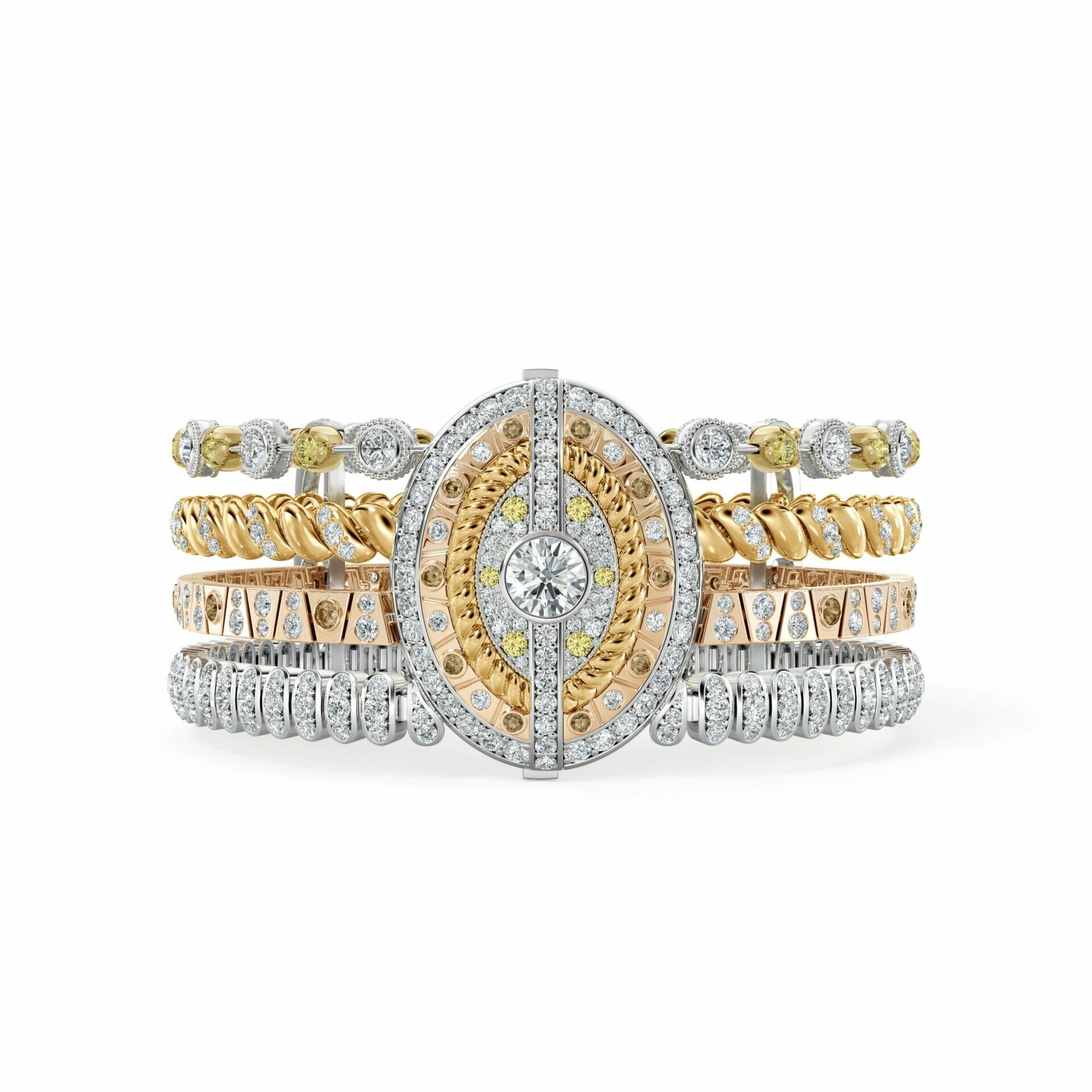 Metamorphosis by De Beers collection, Prelude Bracelet 1