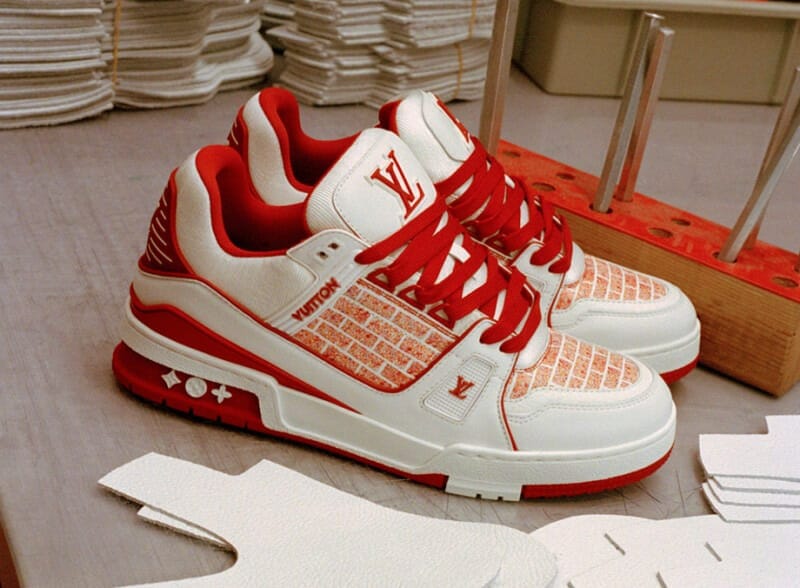 Louis Vuitton White Canvas