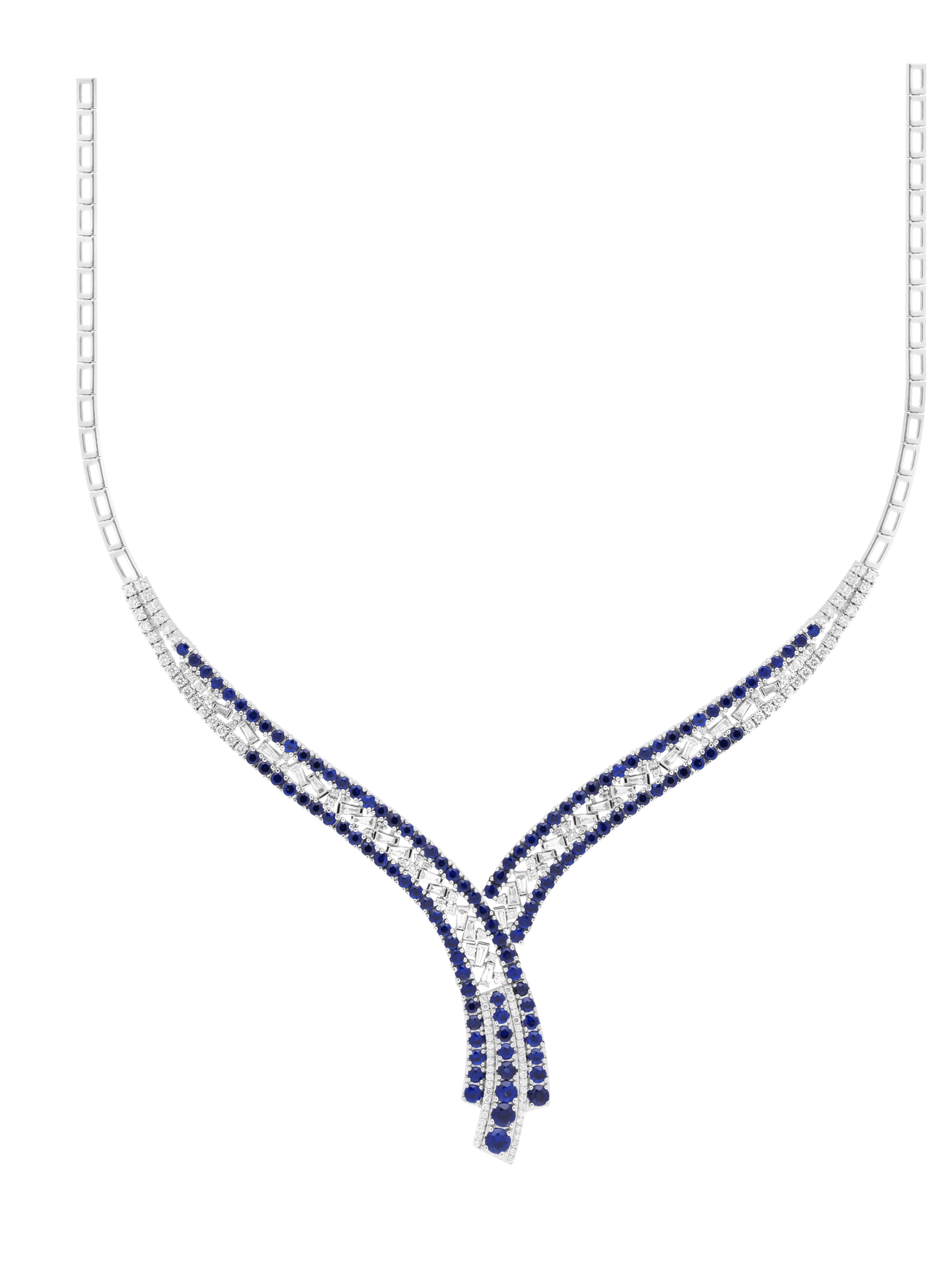 Sapphire Splendour Necklace