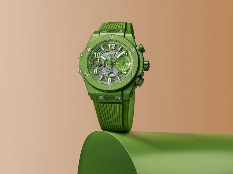 Hublot x Nespresso 惊喜合作，将咖啡渣变成腕表！