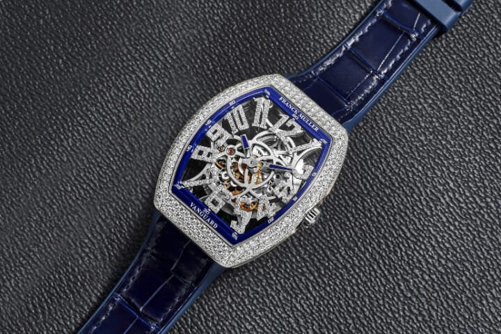 Franck Muller Vanguard Slim Skeleton 尽显镂空迷人之美