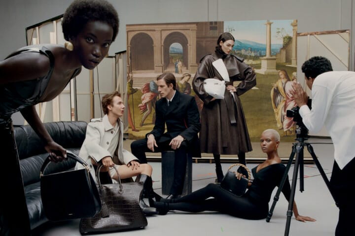 Ferragamo New Renaissance 广告大片与文艺复兴紧密连结