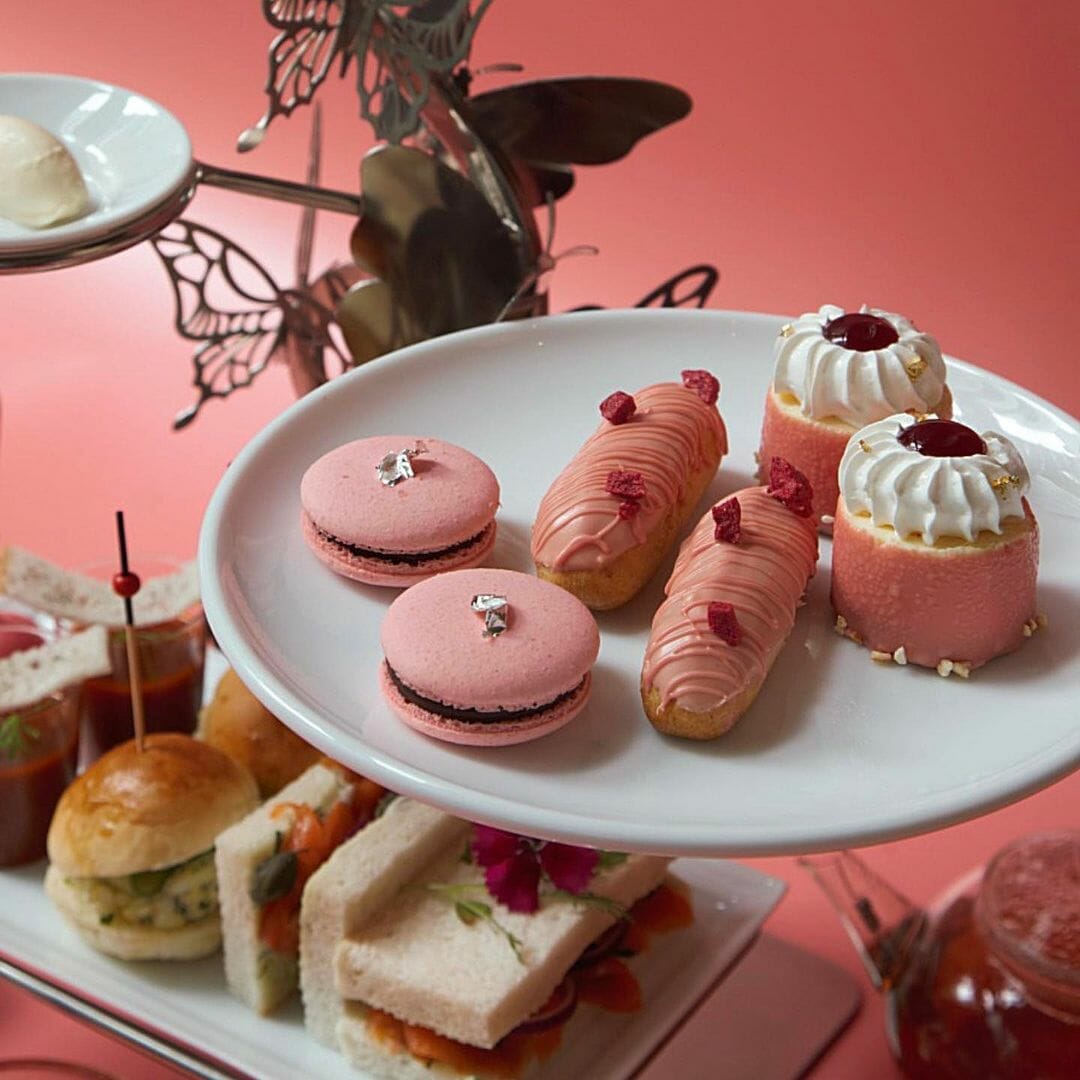 pinktober high tea
