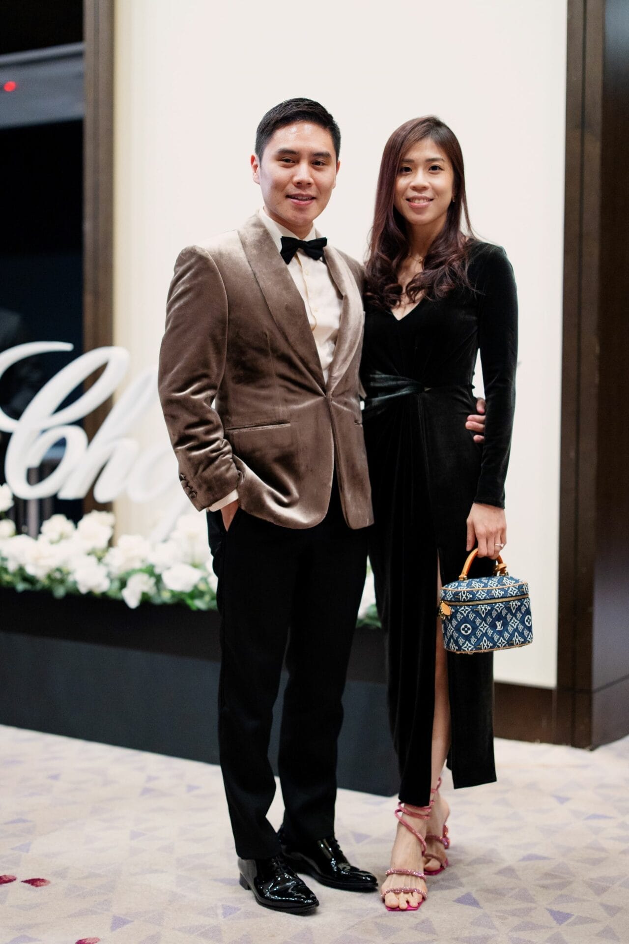 Anson Au Yong and Dr. Say Yee