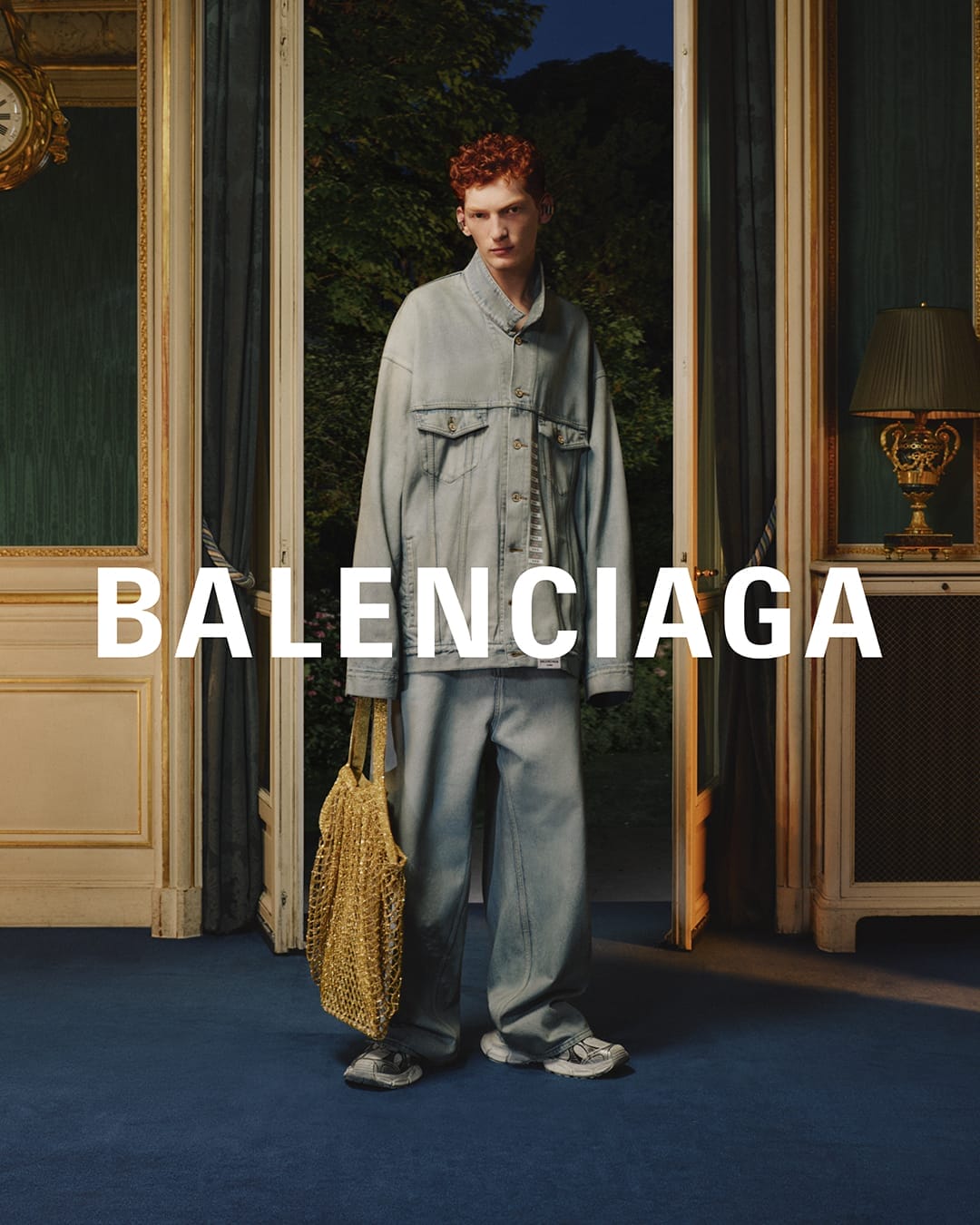 BALENCIAGA SPRING 24 CAMPAIGN IMAGE ARTHUR LOGO 1