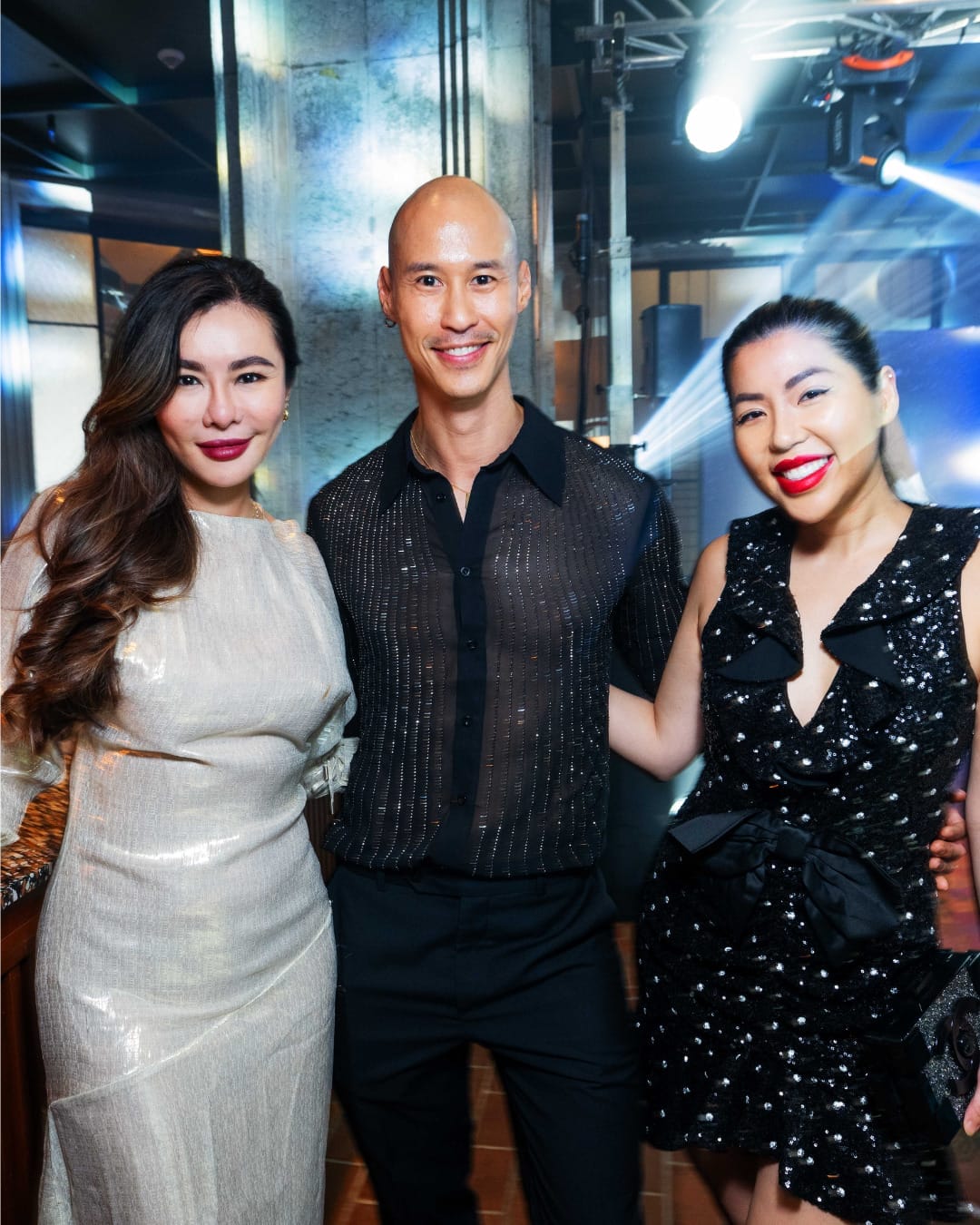 Datin Dian Lee, Hubert Hoi, Elizabeth Shenlyn Lee-ICON Malaysia