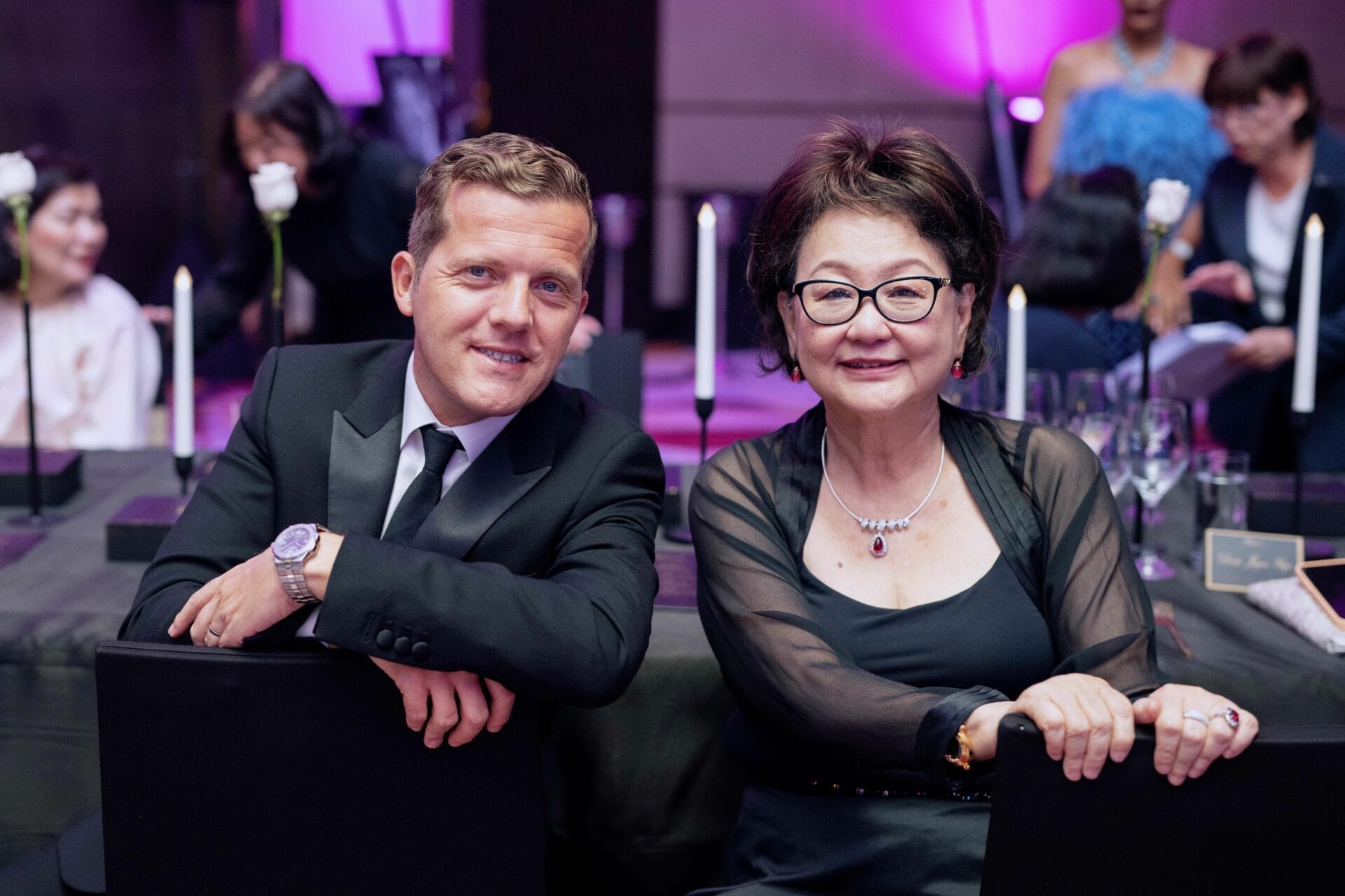 Pierre Millereau (MD of Chopard Asia) and Dato Joyce 2