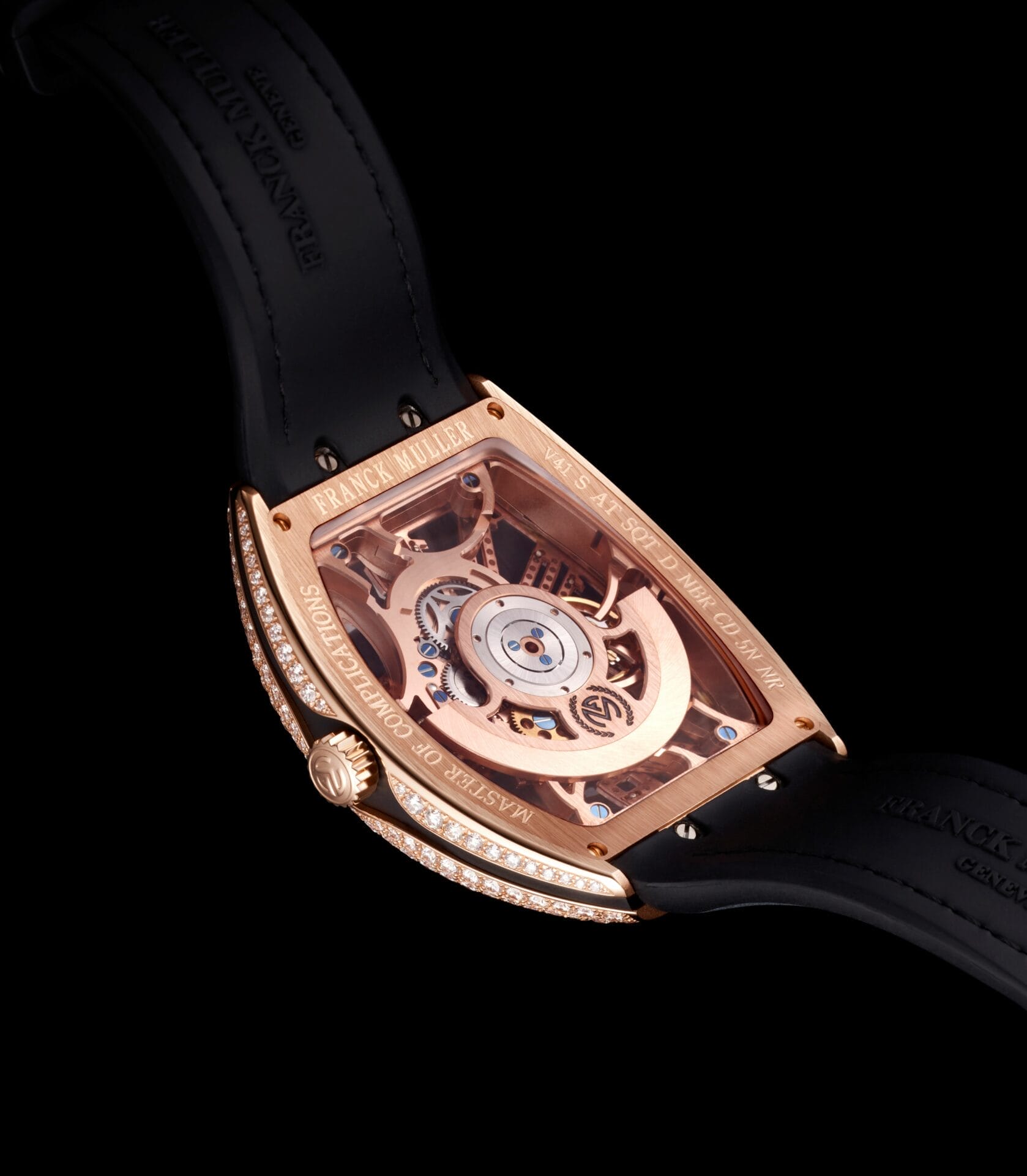 Vanguard Slim Skeleton (Rose Gold) Caseback