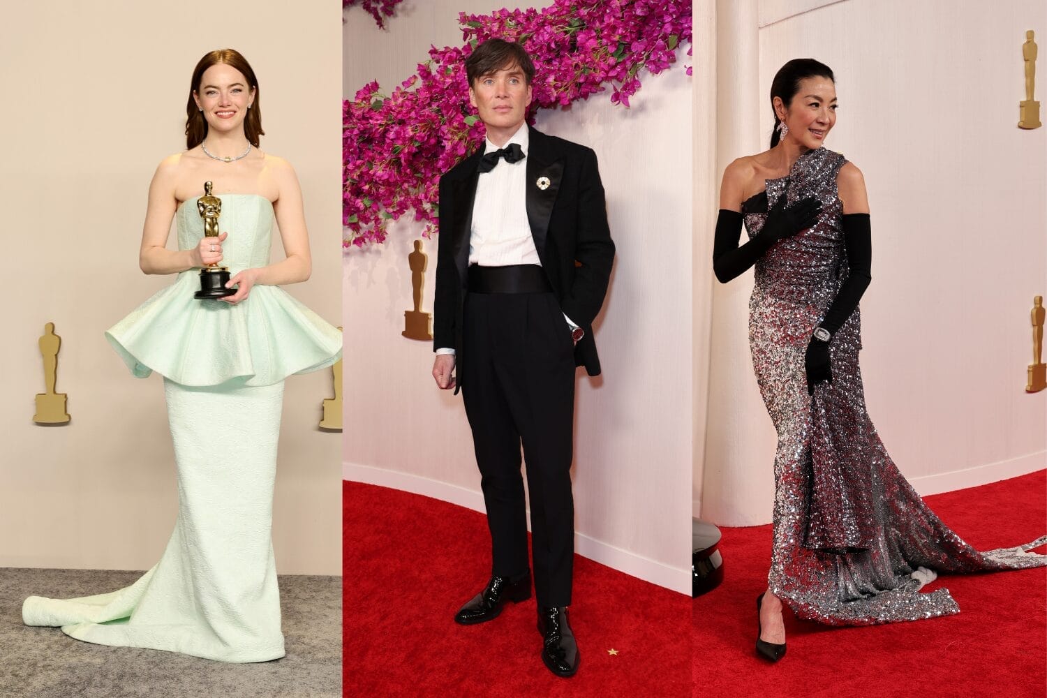 2024 奥斯卡红毯 look，谁是你心中的最佳造型？