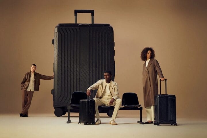 BOSS x Samsonite 联名行李箱，伴旅者时髦出游！
