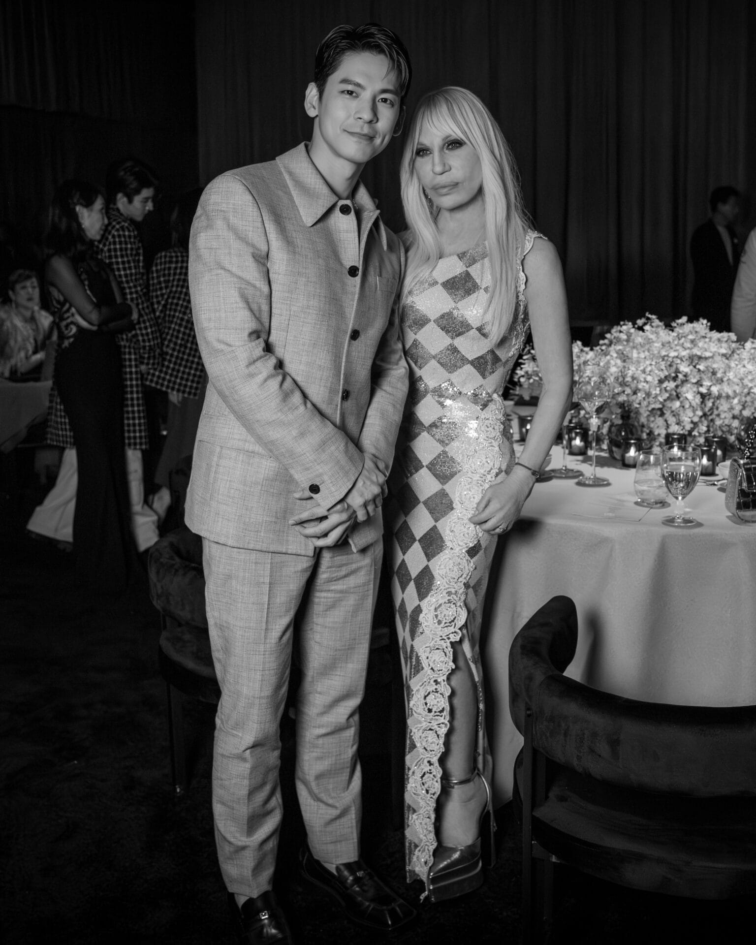 Palazzo Versace Macau Grand Opening Event_Austin Lin & Donatella Versace