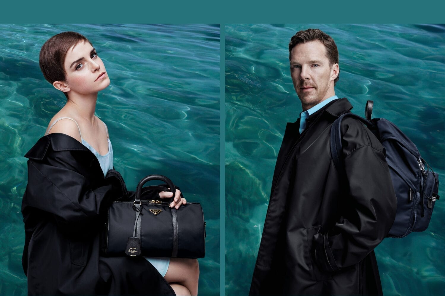 Prada Re-Nylon 2024 广告大片：责任在行动中显现