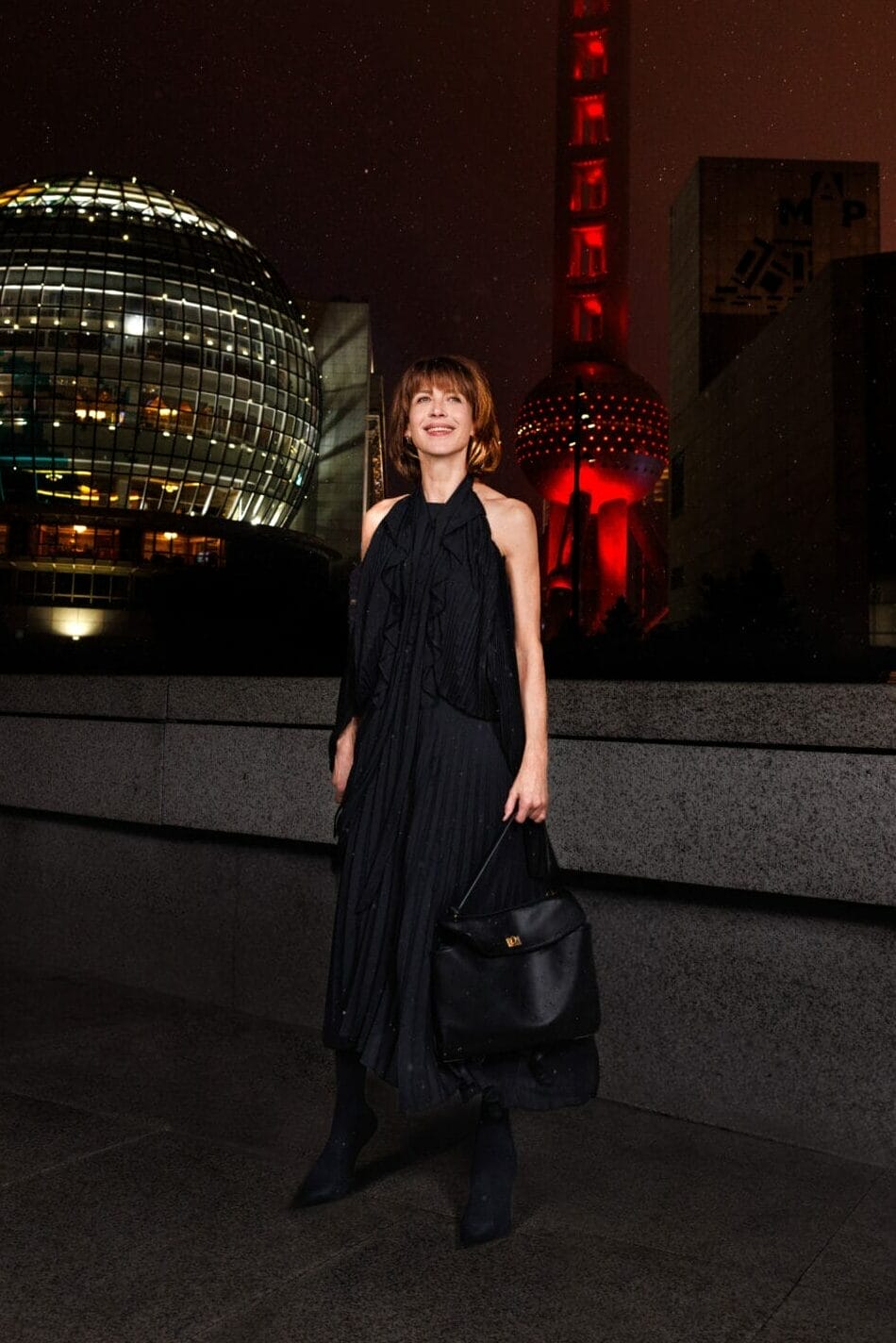 BALENCIAGA SPRING 25 VIP IMAGES_SOPHIE MARCEAU 2