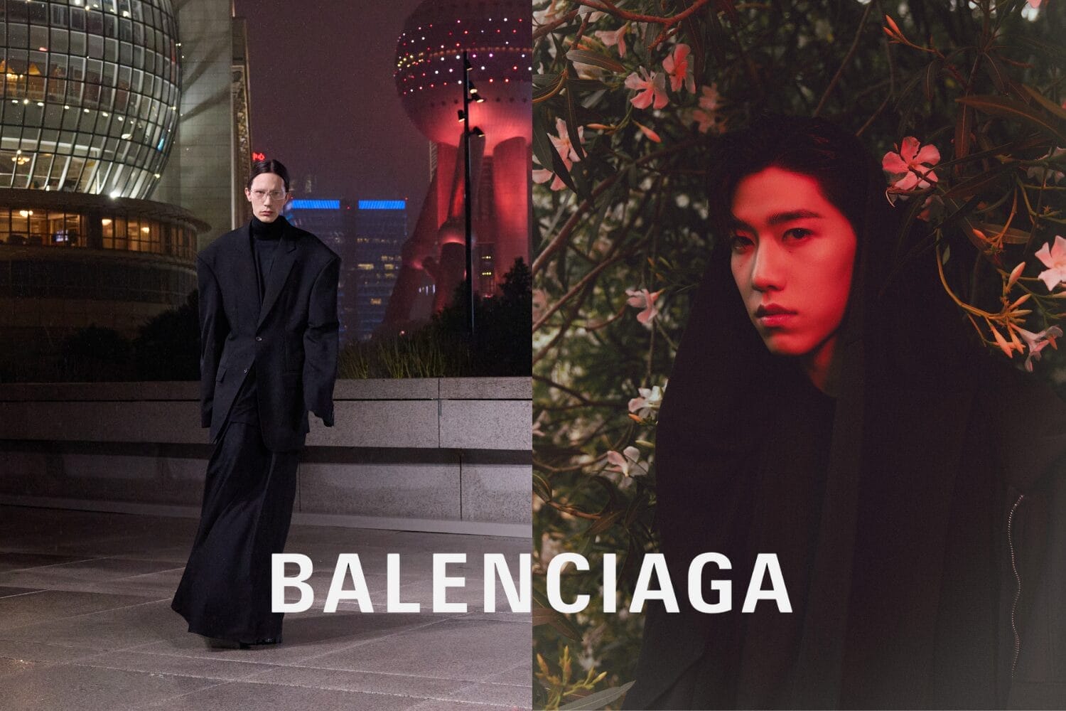 雨夜上海，Balenciaga 春季 25 系列在魔都首度发布