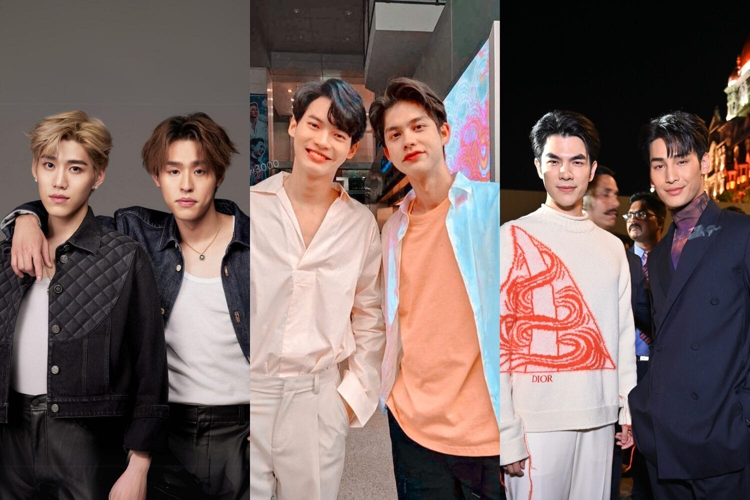 火红泰国人气CP组合都是时尚品牌代言人