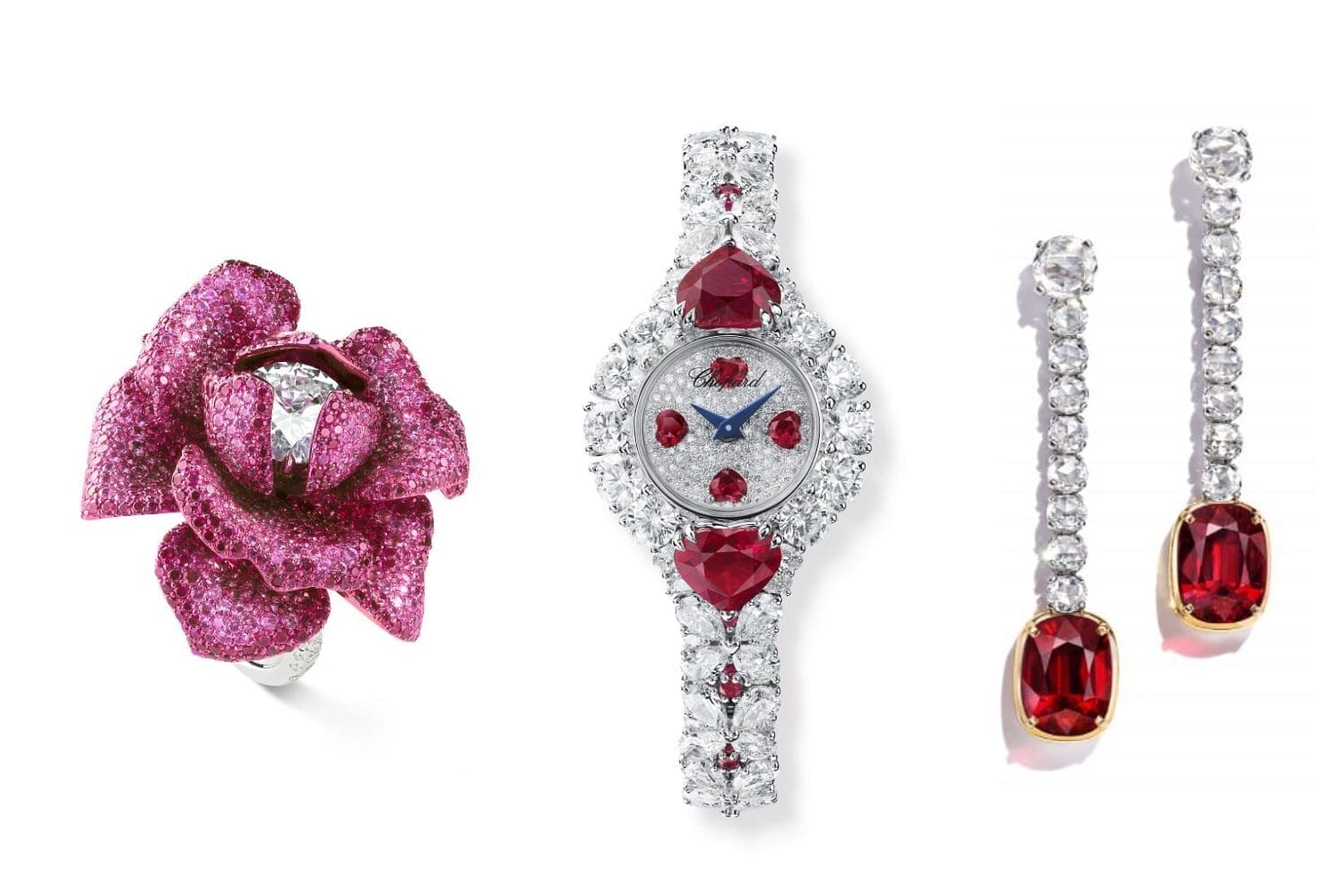 七月生日石：红宝石珠宝