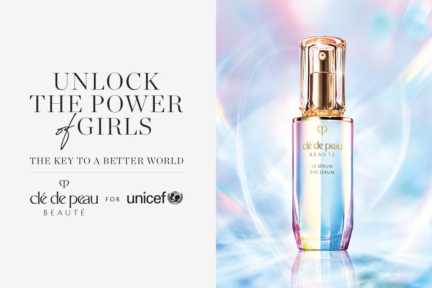 Clé de Peau Beauté 与 UNICEF启发女童潜能，迎接美好未来