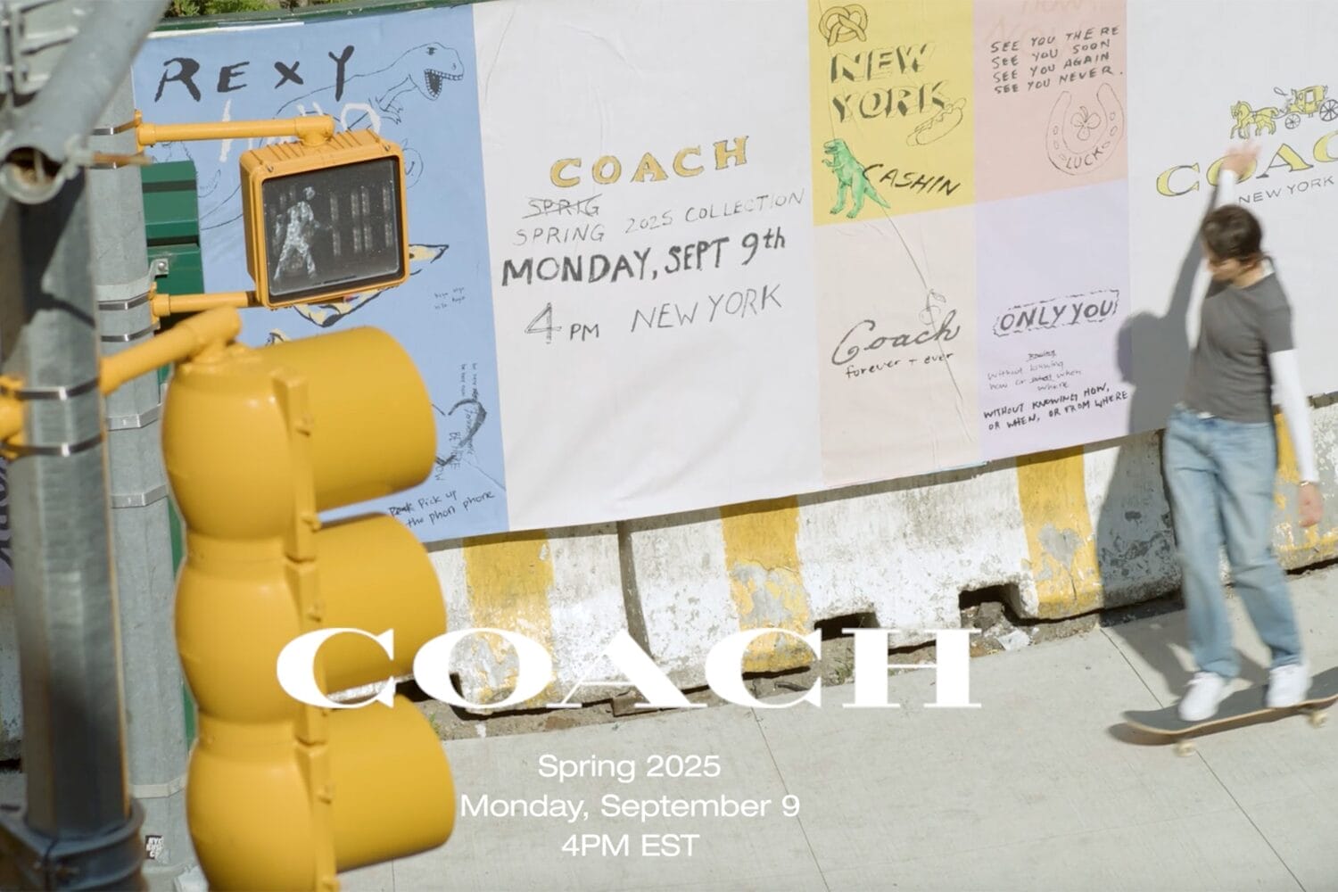 纽约时装周直播：Coach 2025 春夏时装秀
