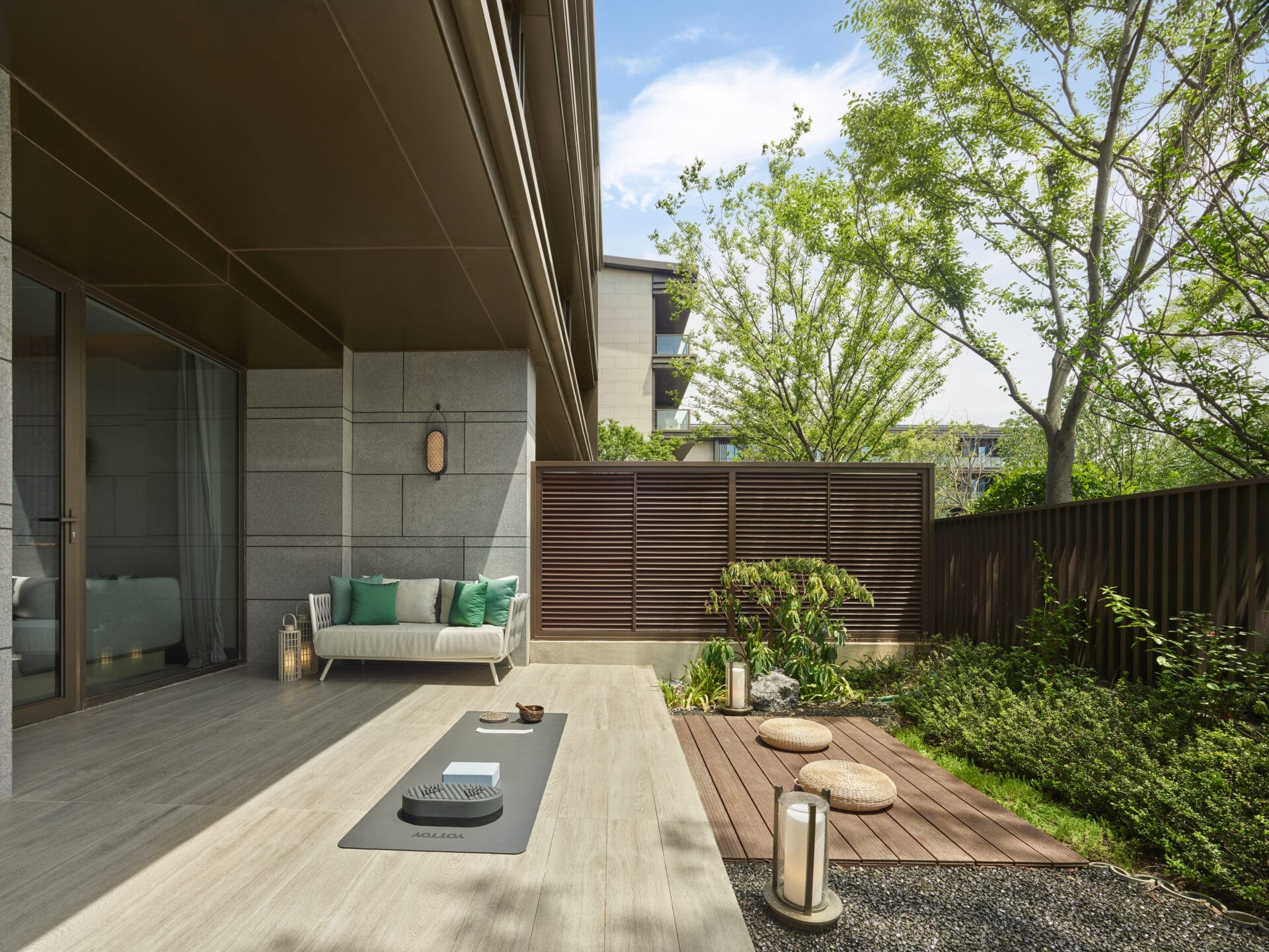 Garrya Yangcheng Lake – Courtyard Wellbeing Room – Courtyard Area