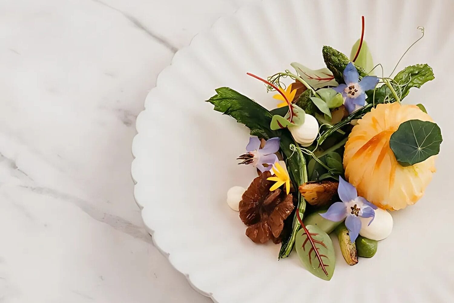 马来西亚米其林星级餐厅的素食菜单也很出色！