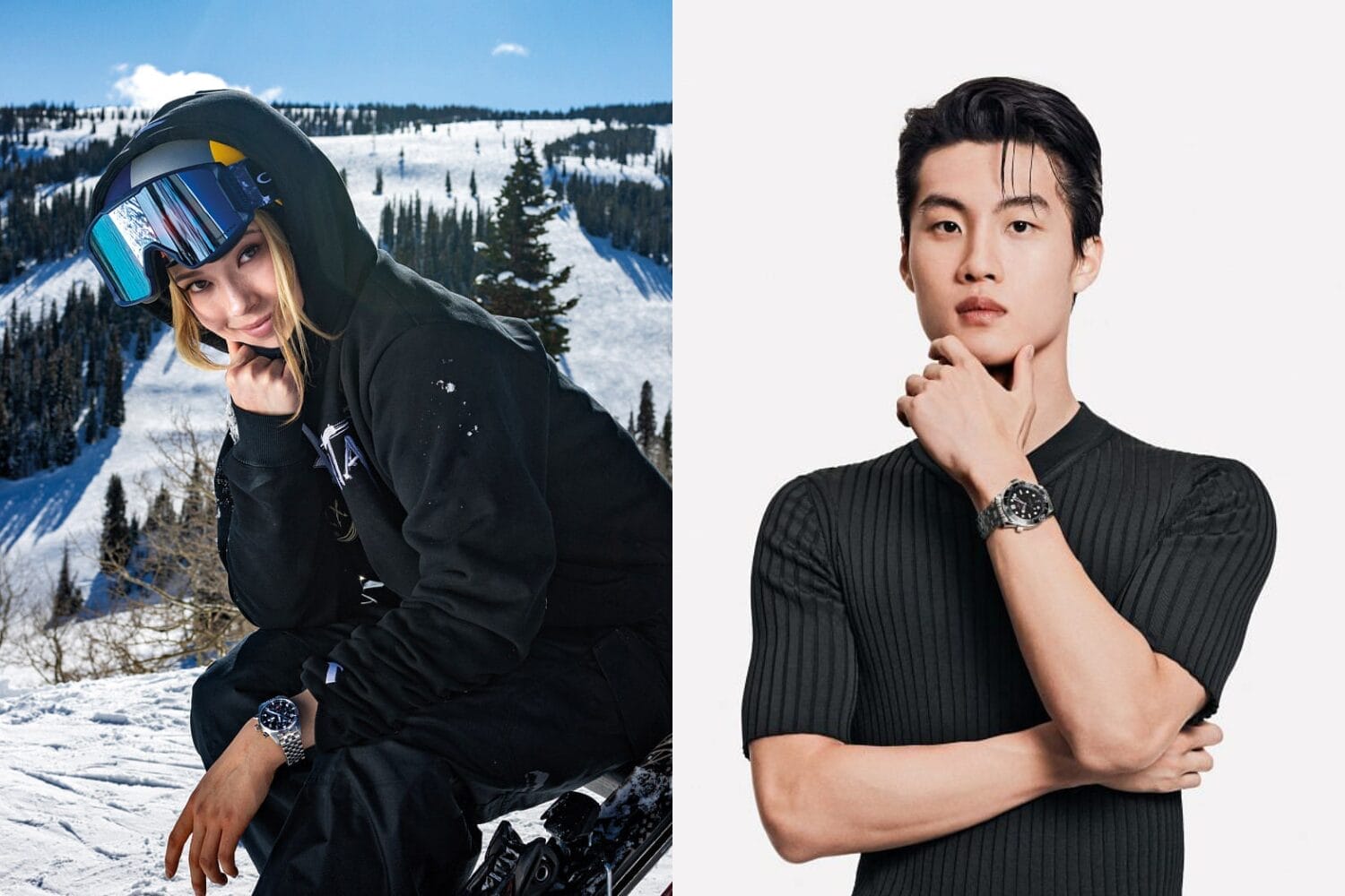 代言奢华腕表品牌的亚洲运动员们