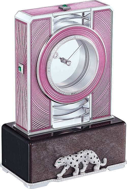 luxury brands table clocks