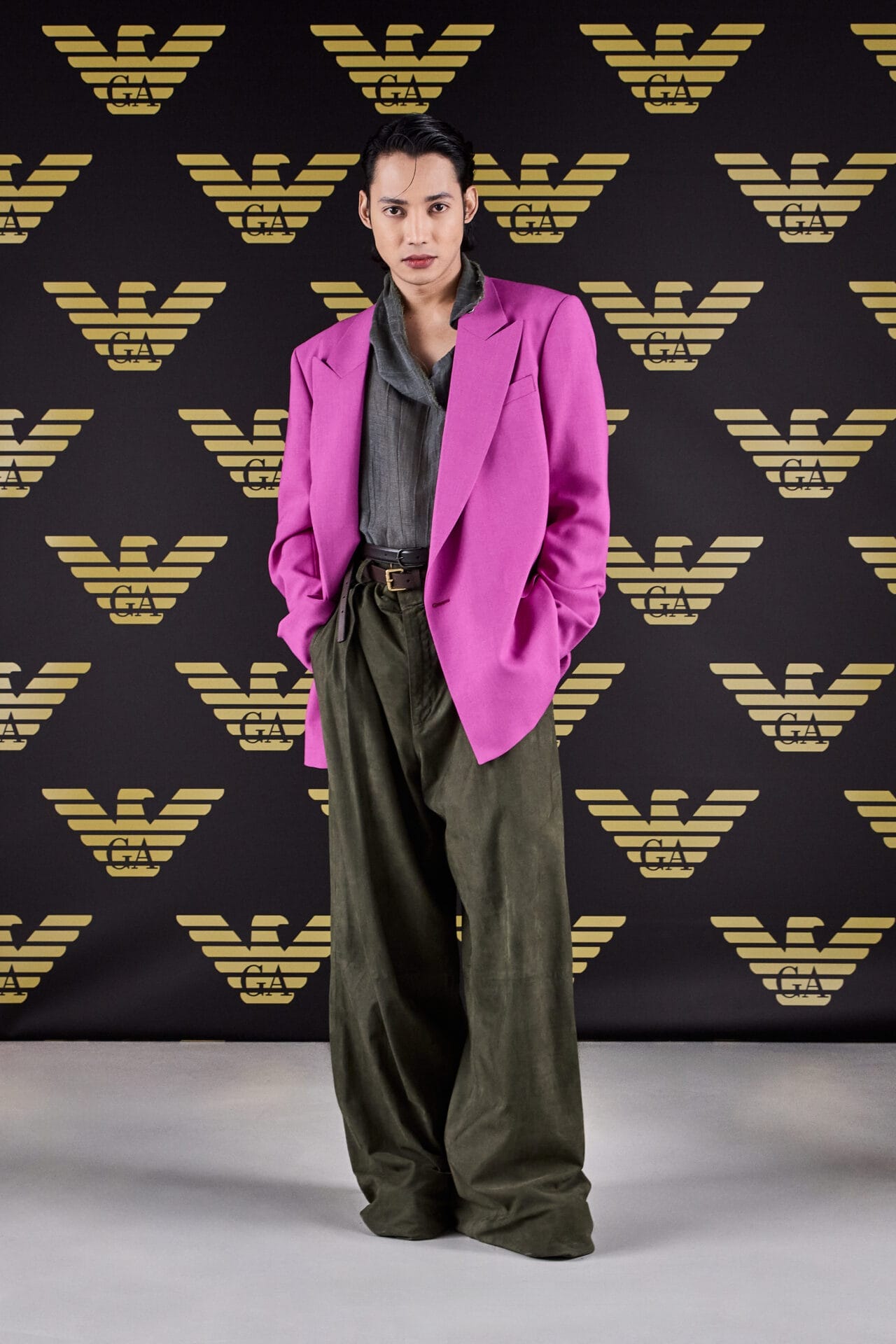 HAEL HUSAINI AT EMPORIO ARMANI FW2526 MENSWEAR SHOW (4)
