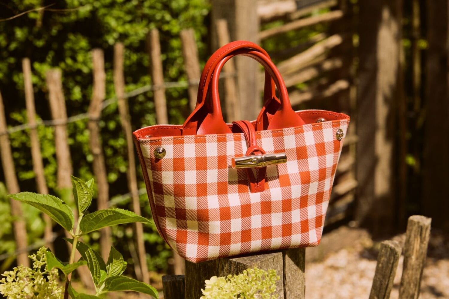 Longchamp Le Roseau 2025 夏季的绿色田园梦