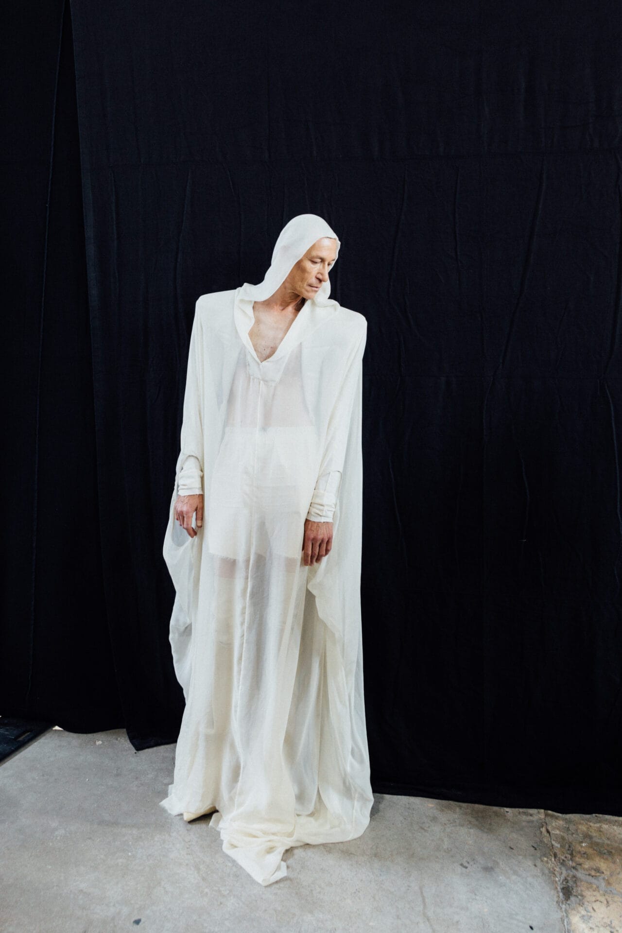 Rick Owens – Backstage – Paris Fashion Week – Menswear Spring/Summer 2025