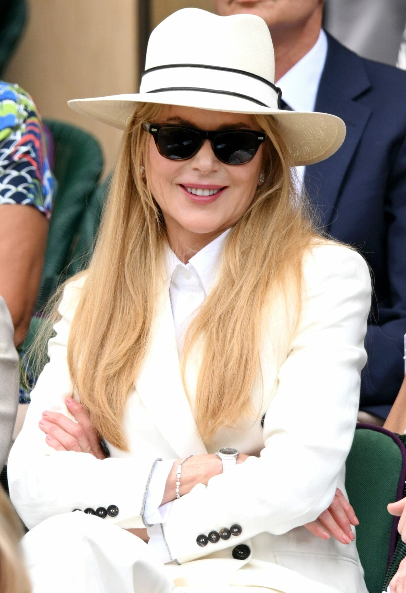 Celebrity Sightings At Wimbledon 2025 – Day 14