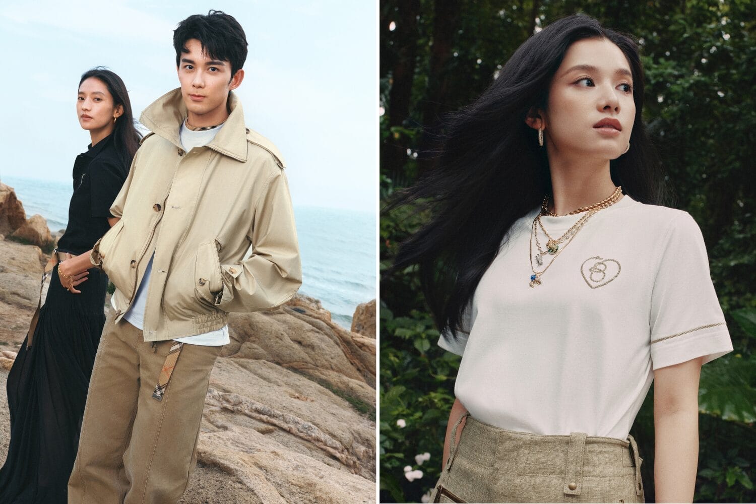 Burberry 七夕大片《心动，不期而至》，吴磊与张婧仪共谱浪漫故事