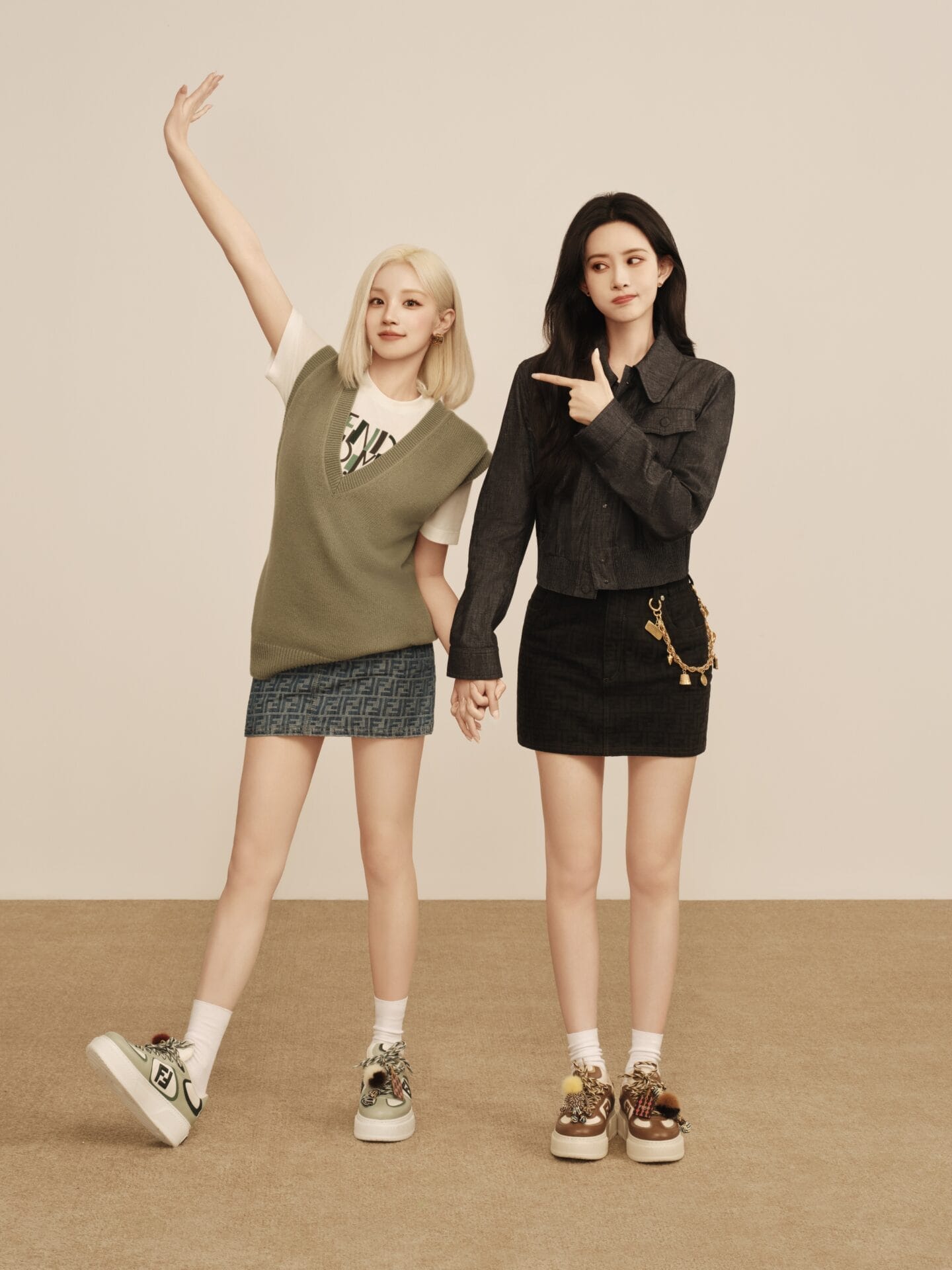 FENDI MATCH CHARMS_Special Shooting ft. Song Yuqi and Meng Ziyi_2